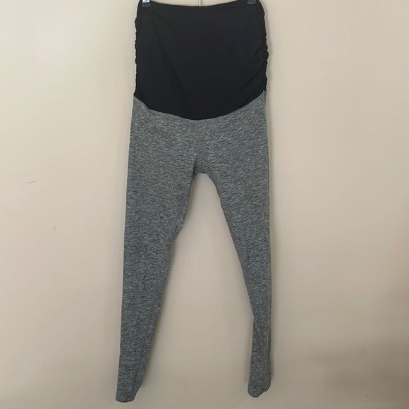 Beyond Yoga Pants - Beyond yoga beyond the bump space dyed maternity yoga pants, XL